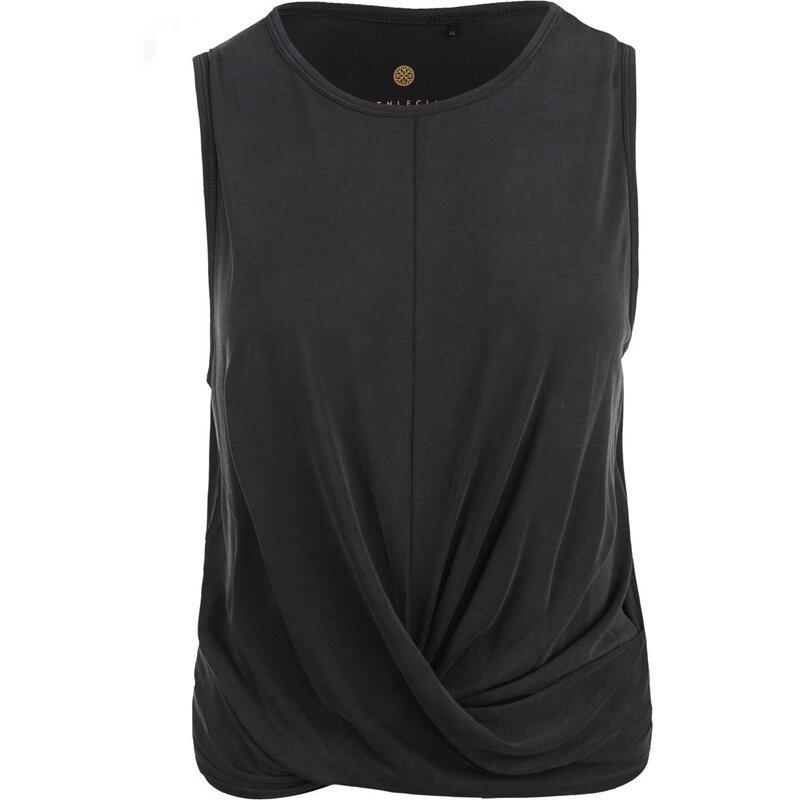 

Футболка diamy с укороченным топом Athlecia, черный