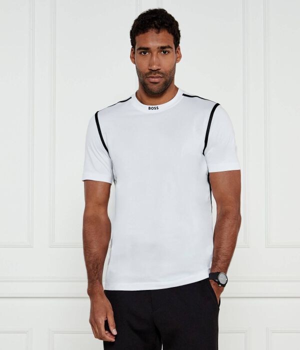 

Футболка с лентой Regular fit Boss Green, белый