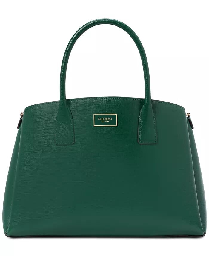 

Сумка-портфель Serena Small из сафьяновой кожи kate spade new york, зеленый