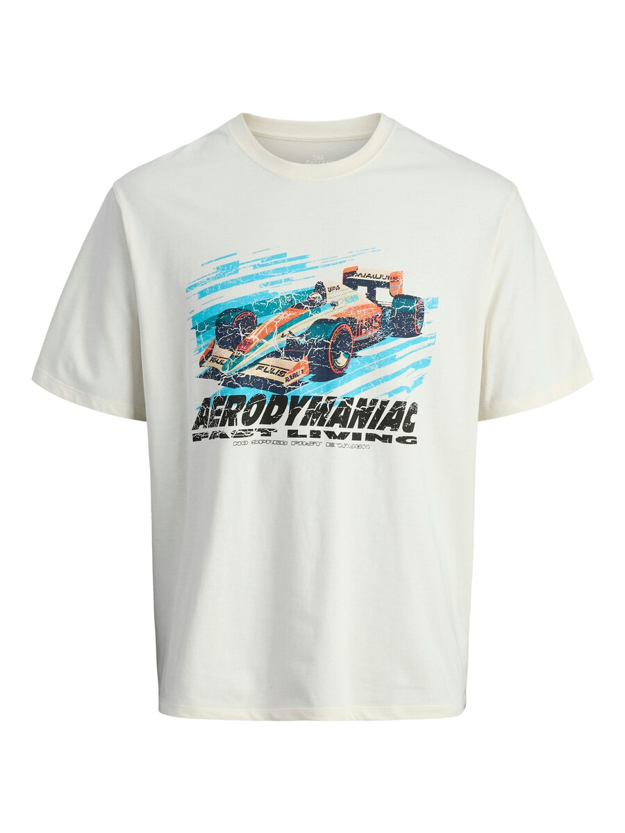 

Футболка JACK & JONES JACK & JONES JORFORMULA GALLERY, Wool white