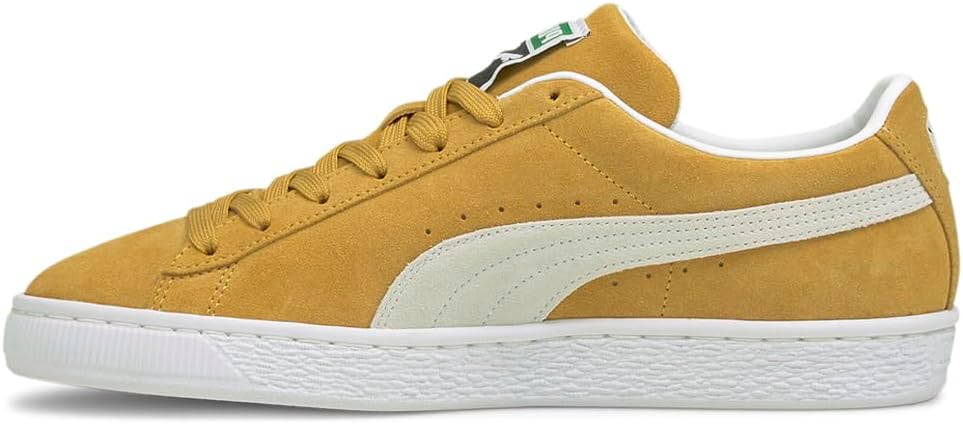 Мужские кроссовки PUMA Suede Classic XXI с шнуровкой, повседневные - синие — фото 3