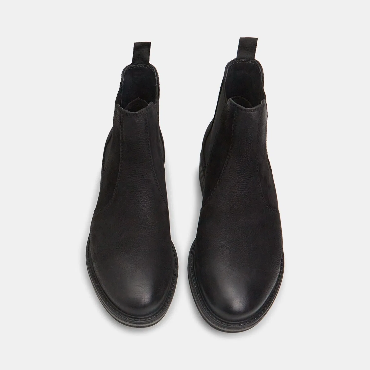 Мужские ботильоны BATA Chelsea из натуральной кожи, Black — фото 4