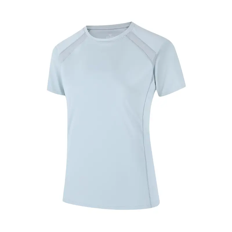 

361° Футболка Women's Pearl Blue Gray Crew Neck тонкая прямая посадка