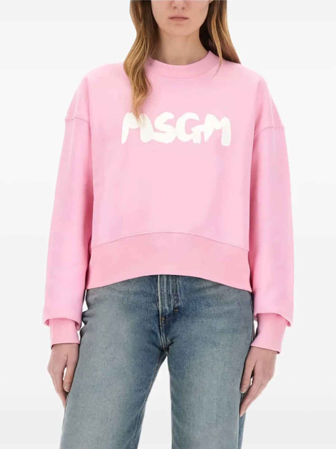 

Толстовка с логотипом MSGM, розовый
