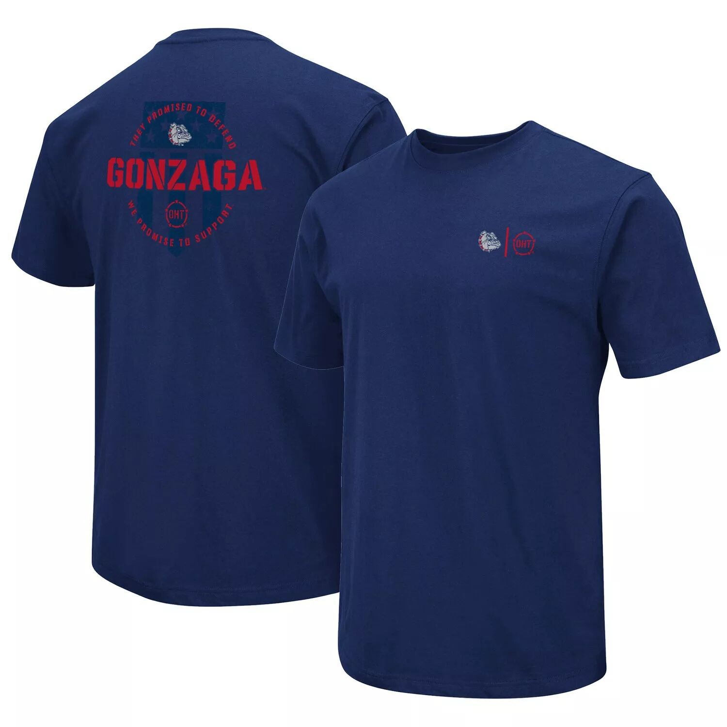 

Мужская темно-синяя футболка Gonzaga Bulldogs OHT Military Appreciation Colosseum, Синий, Мужская темно-синяя футболка Gonzaga Bulldogs OHT Military Appreciation Colosseum