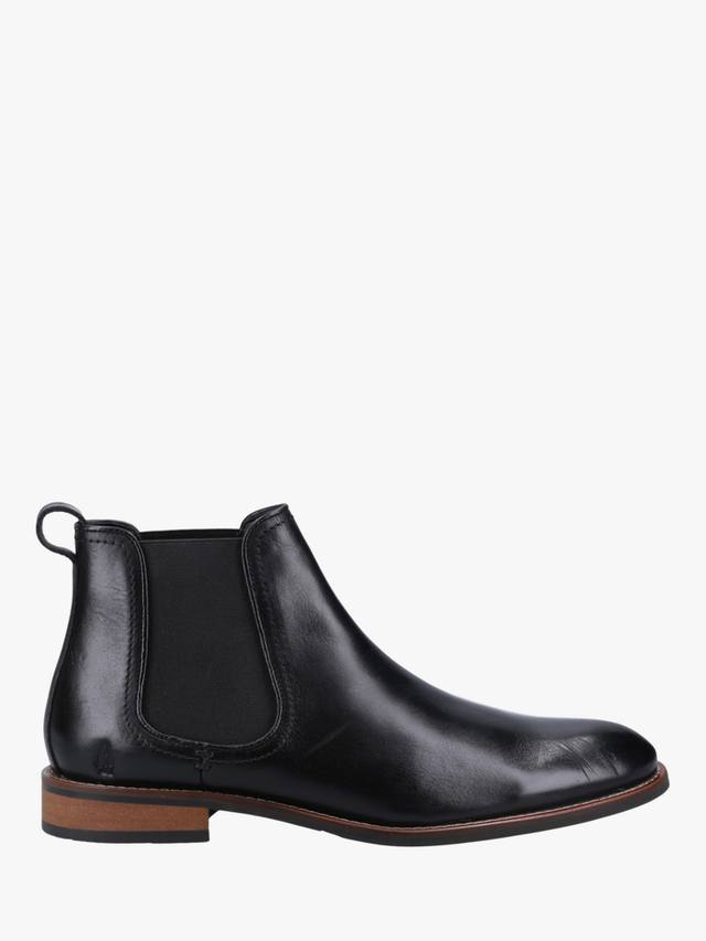 

Кожаные ботинки челси от диего Hush Puppies, черный