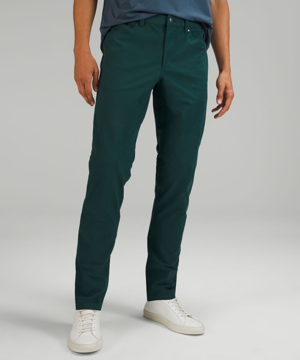 

Брюки ABC Slim-Fit с 5 карманами Lululemon, зеленый