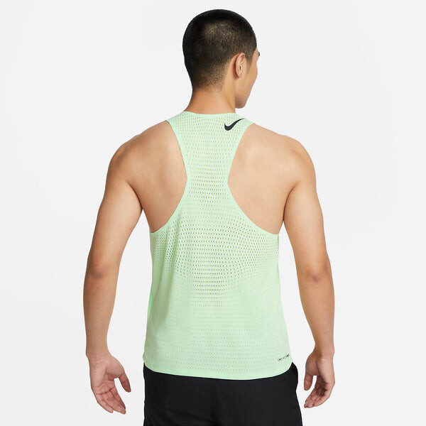Жилеты aeroswift dri fit adv жилет для бега Nike, зеленый — фото 4