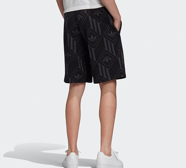 Шорты originals mono short tnl printing sports shorts black Adidas, черный — фото 4