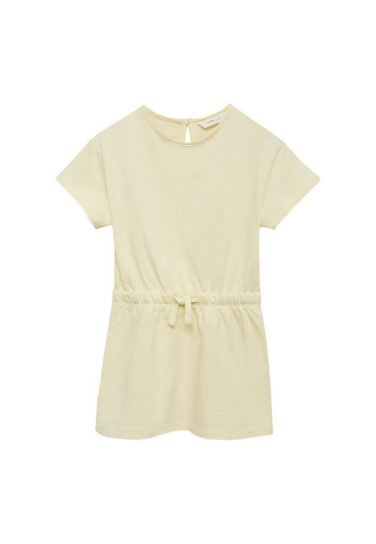 

Платье из джерси Mango Kids, светло-желтый