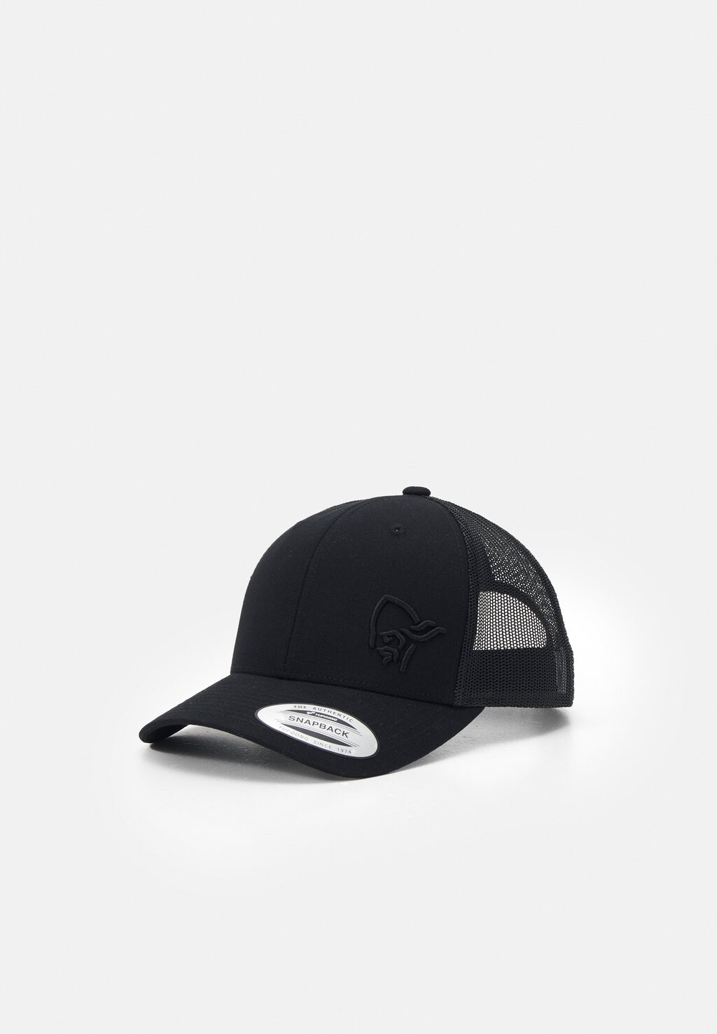 

Бейсболка TRUCKER SNAP BACK UNISEX Norrøna, цвет caviar