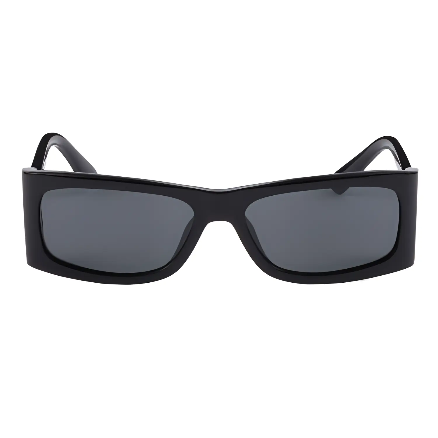 

PRADA Прямоугольная оправа Солнцезащитные очки, Black