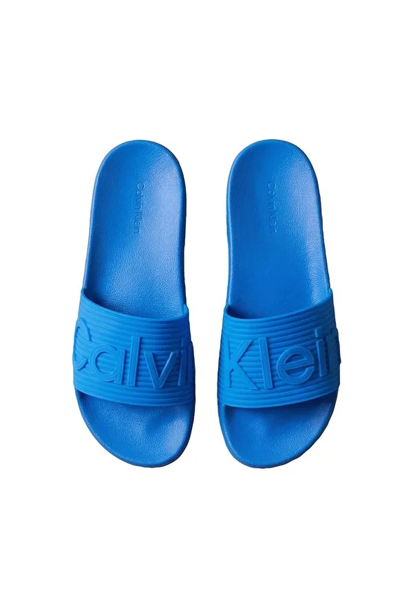 Мюли с контурным логотипом и эмблемой немо Calvin Klein, Lapis Blue — фото 3