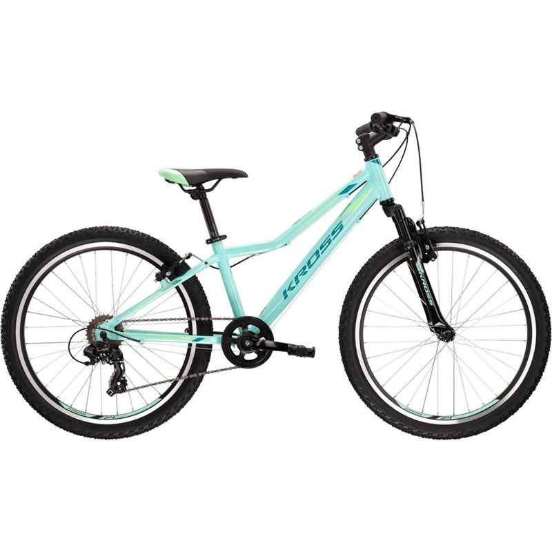 

Детский велосипед Kross Lea Jr 1.0 24", аквамарин/зеленый/мятный
