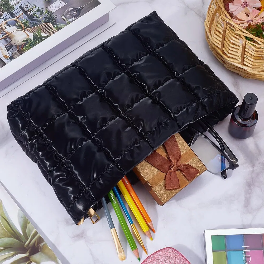 Косметичка «Puffy» из искусственной кожи от CREATCABIN Creatcabin, Black — фото 3