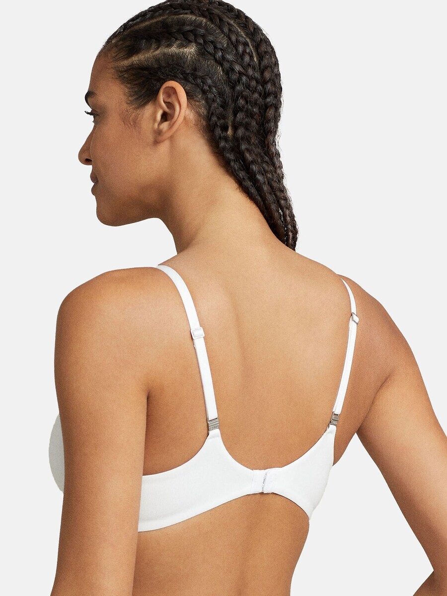 Бюстгальтер на косточках Polo Ralph Lauren T-shirt Bra Polo Essentials, белый — фото 3