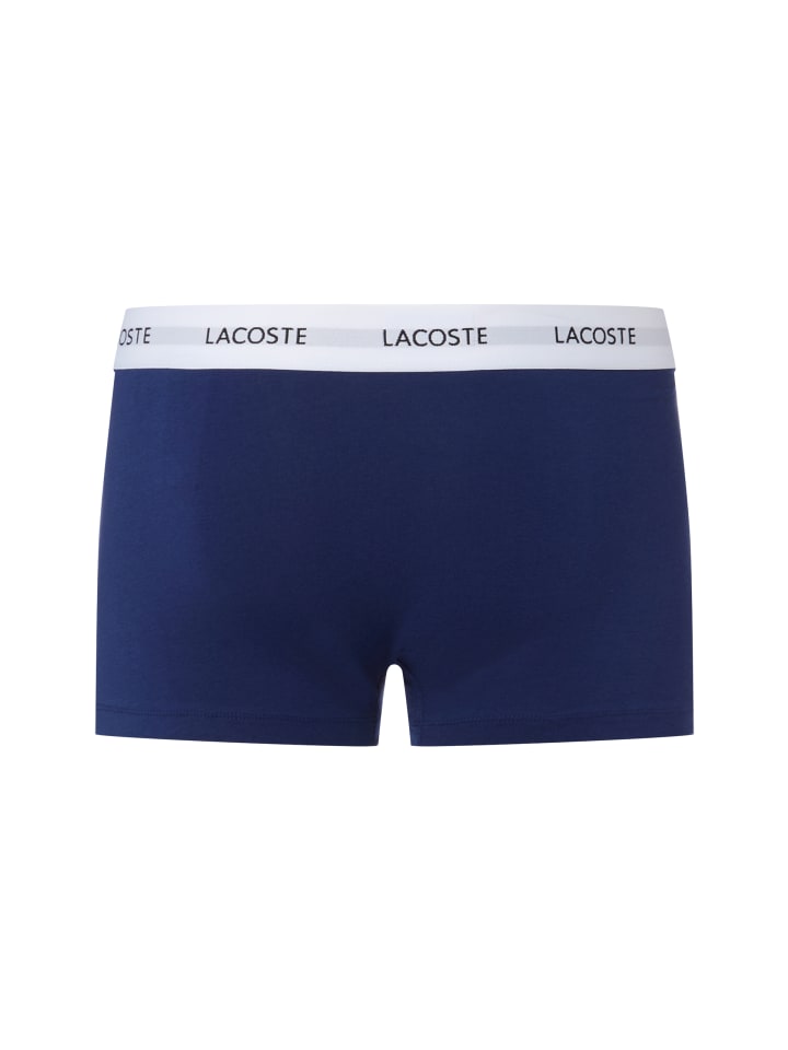 Lacoste Боксерские шорты темно-синего цвета — фото 2
