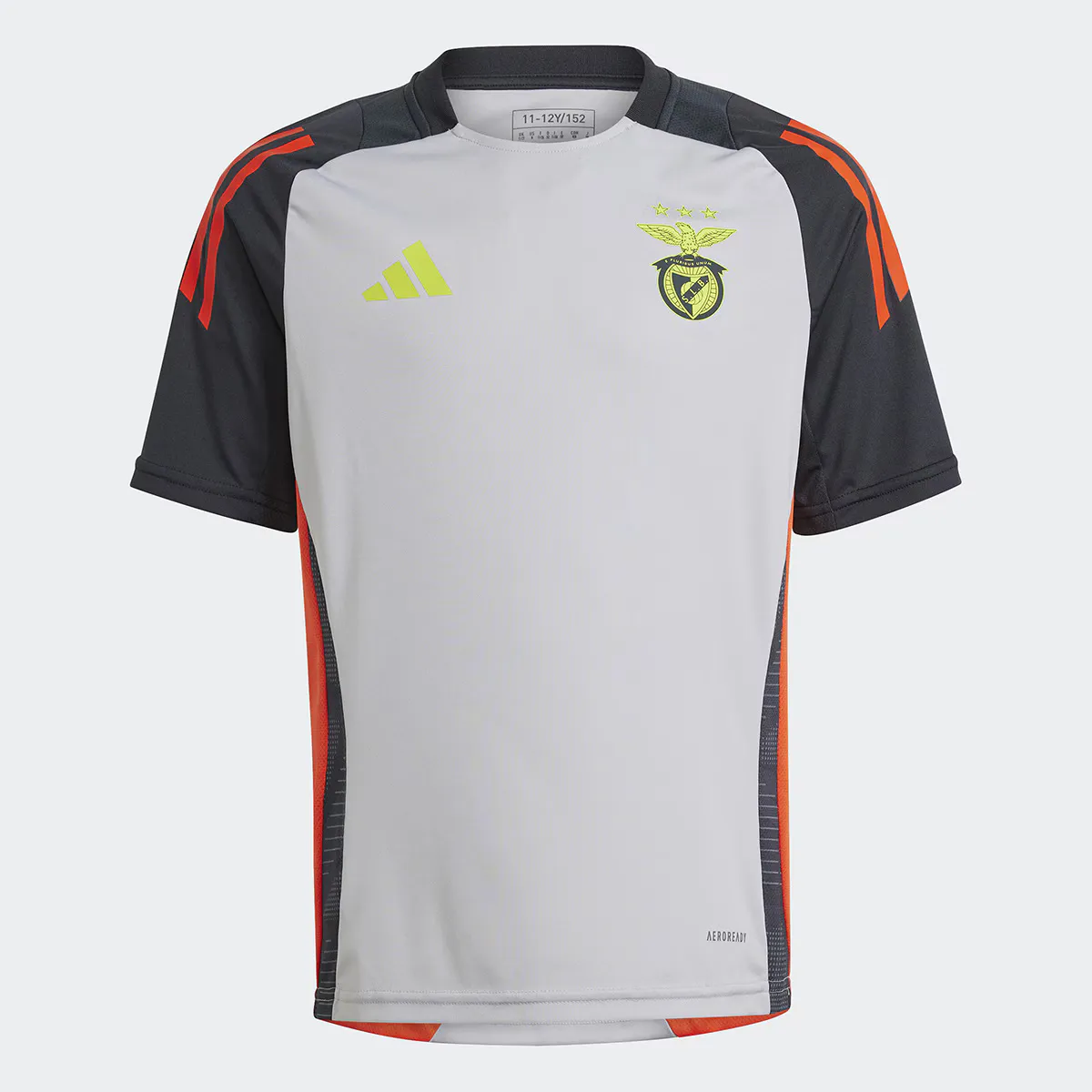 

SL Benfica 2024/2025 Tiro24 Training Jersey Kids Adidas Kids Футболка, серый