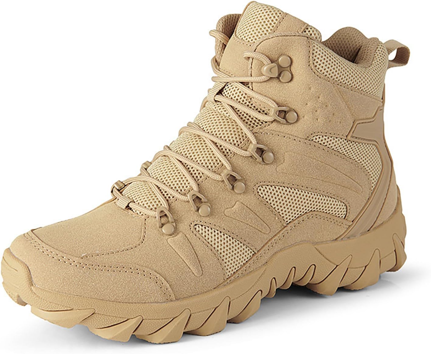 

Мужские легкие военные тактические ботинки SIYAKE для улицы, пустыни, походов и работы, коричневый