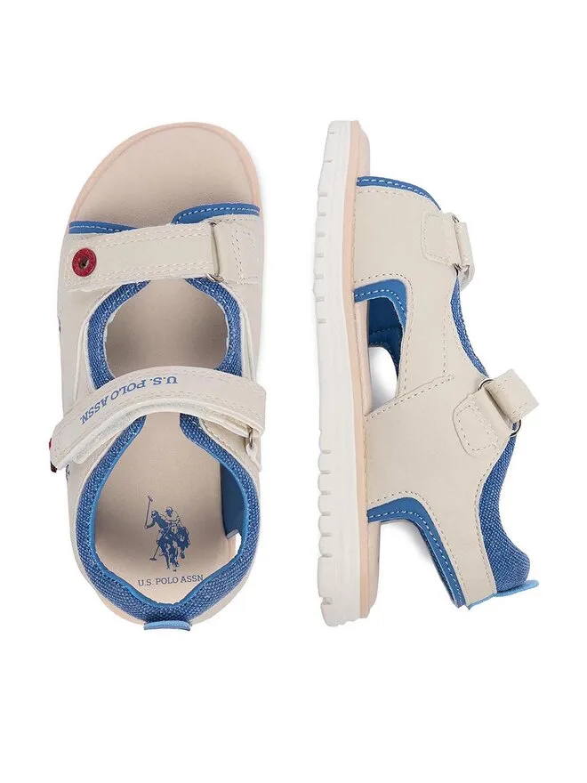 U.S. Polo Assn. Сандалии EO-GARDA003K/6Y1 Светло-серые — фото 4