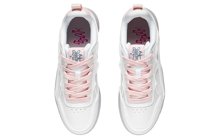 Кеды (WMNS) Li-Ning Sport Leisure Low x Disney 'White', белый — фото 4