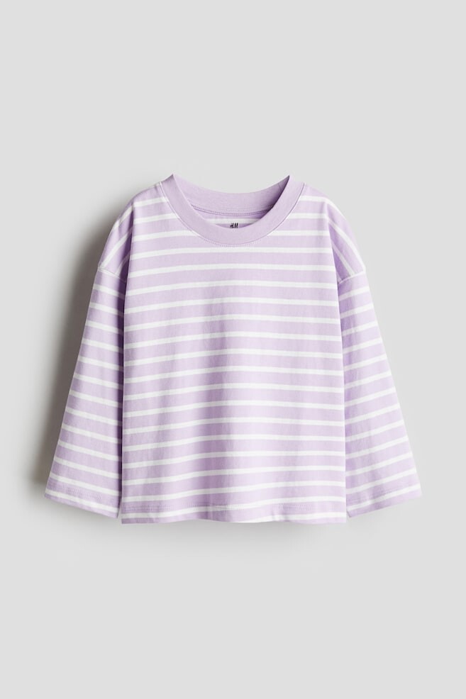 

Рубашка свободного покроя из джерси H&M, мультиколор