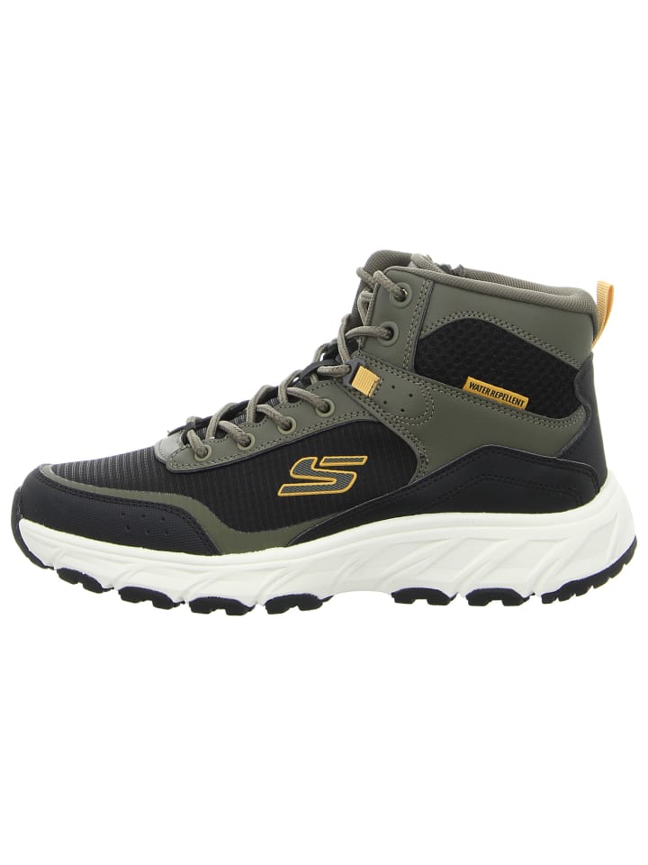 Skechers Ботильоны на шнуровке зеленого цвета — фото 2