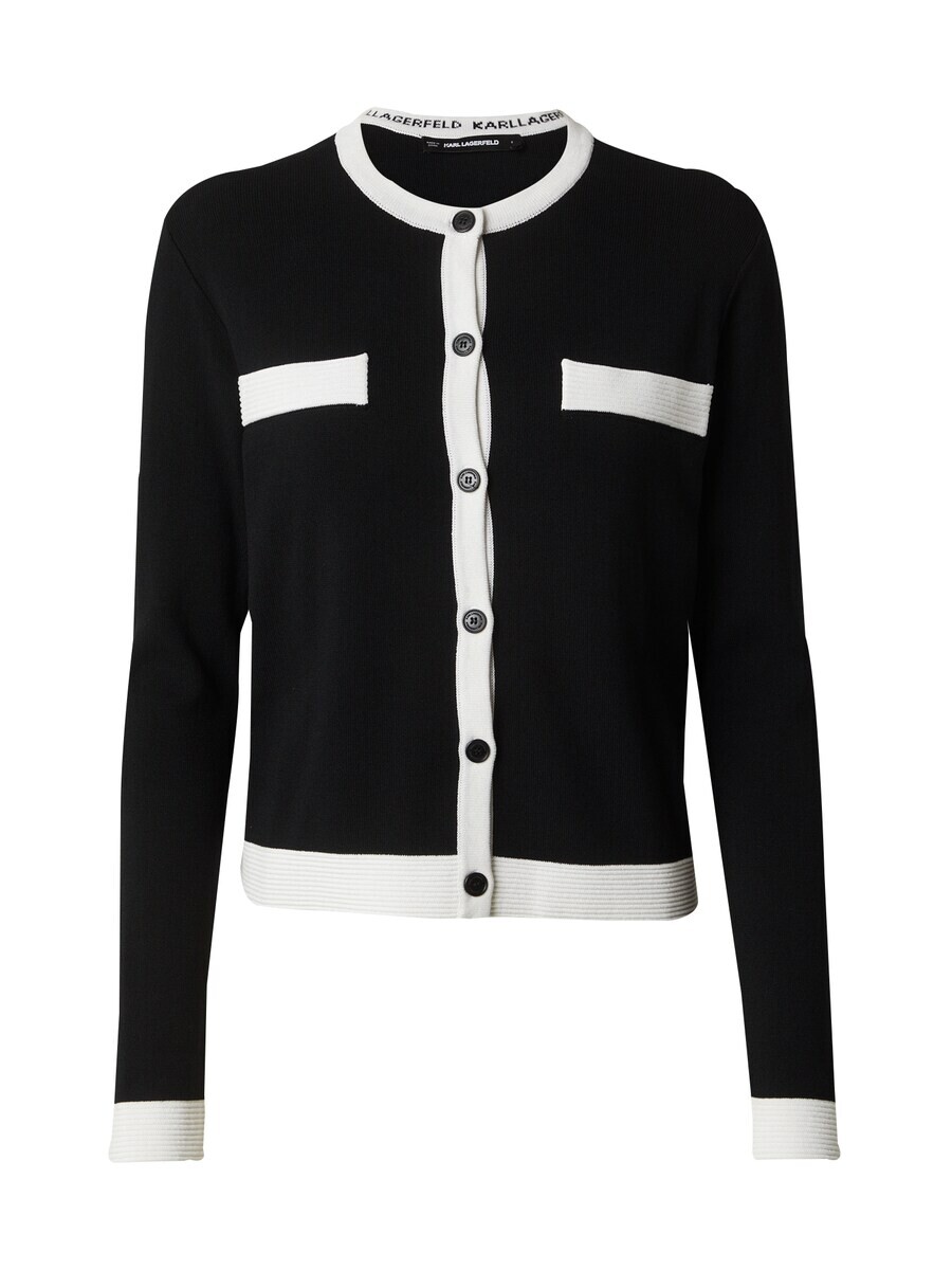 

Вязаный кардиган Karl Lagerfeld Knit Cardigan Classic, черный