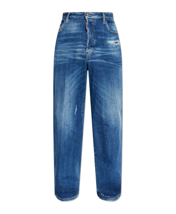

Свободные джинсы Dsquared2, синий