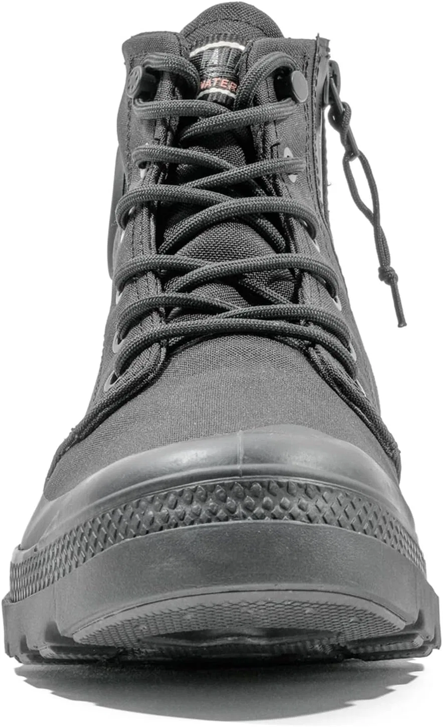 Модные ботинки Palladium Unisex Pampa Rcy Lt+wp+Zip, Black — фото 4