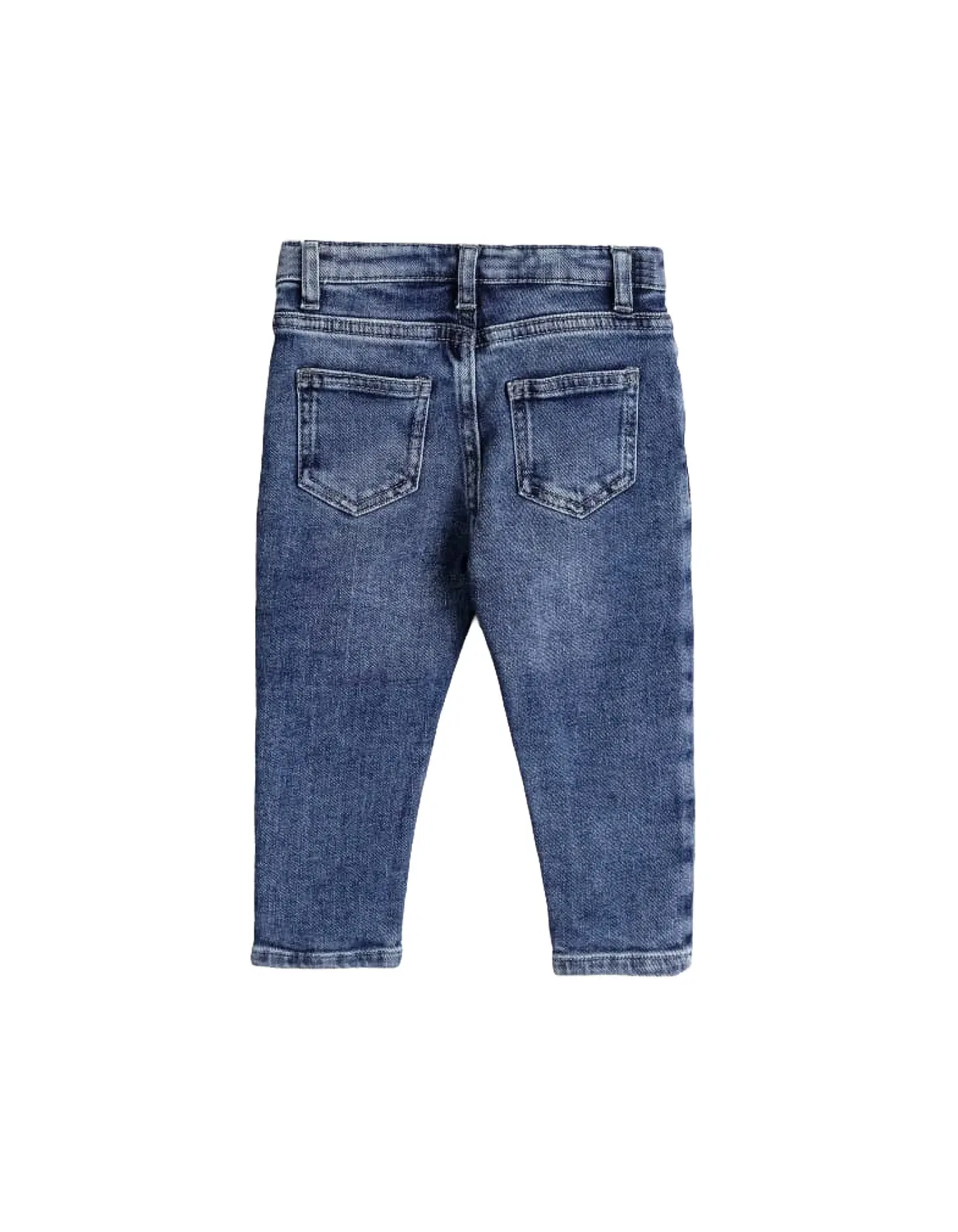 Джинсы slim-fit, SOLANG, синий — фото 2