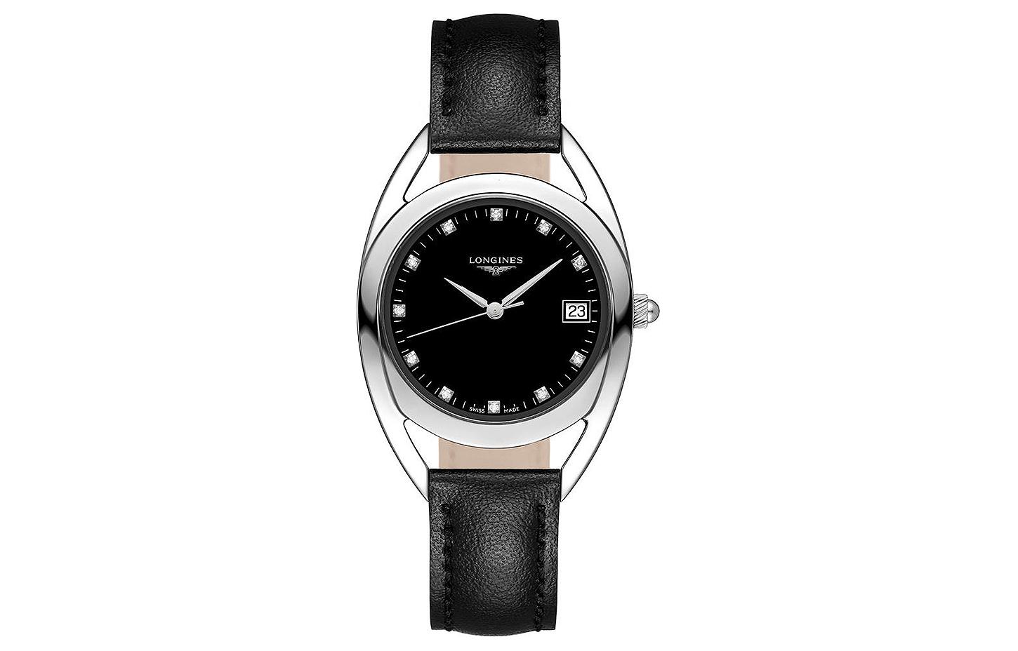 

LONGINES Часы Women's Rider Collection Watch, Black Dial