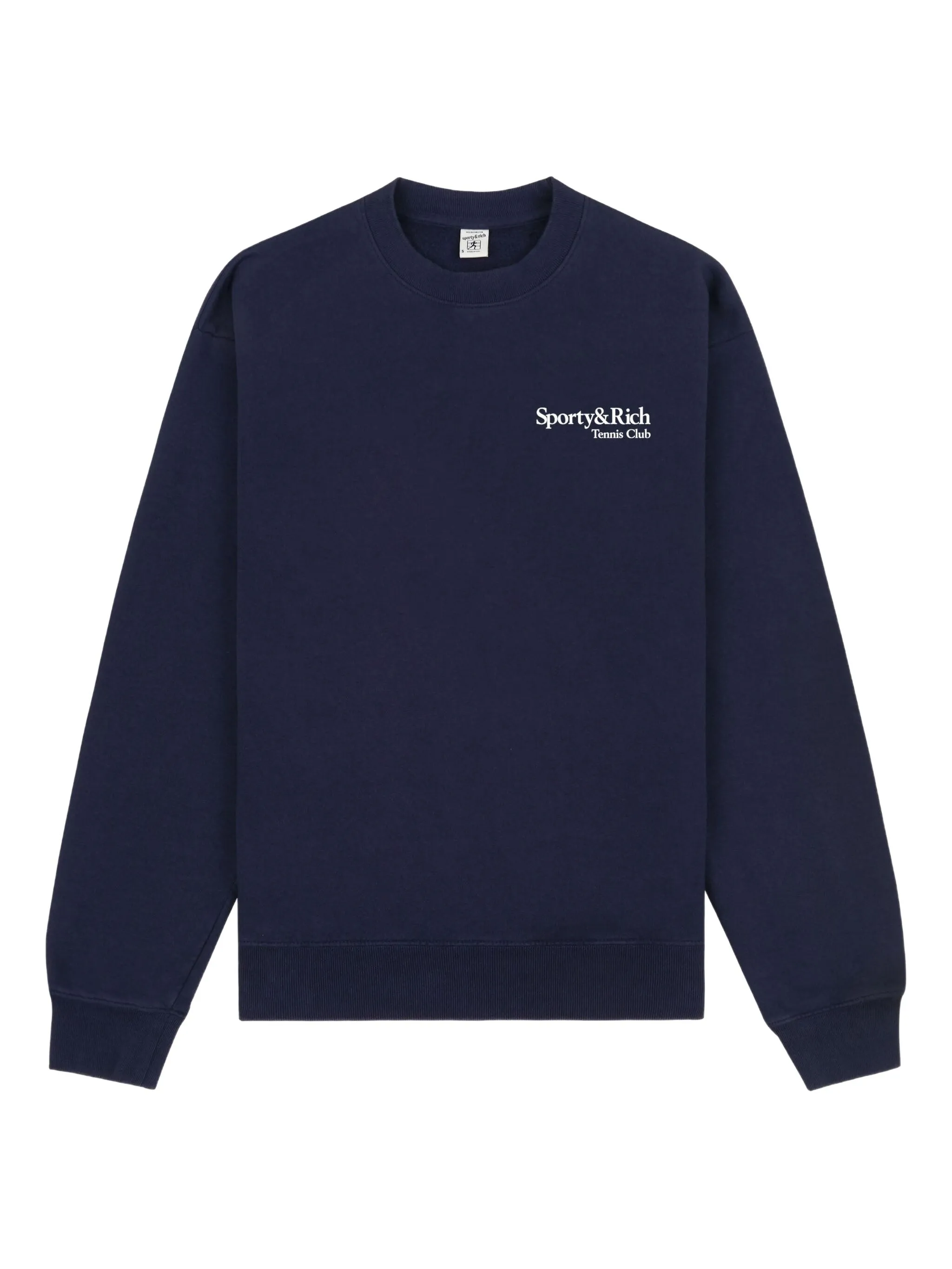 

Хлопковая толстовка Sporty & Rich, синий