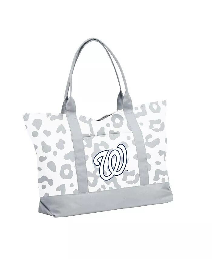 

Женская сумка-тоут с леопардовым узором Washington Nationals Logo Brands