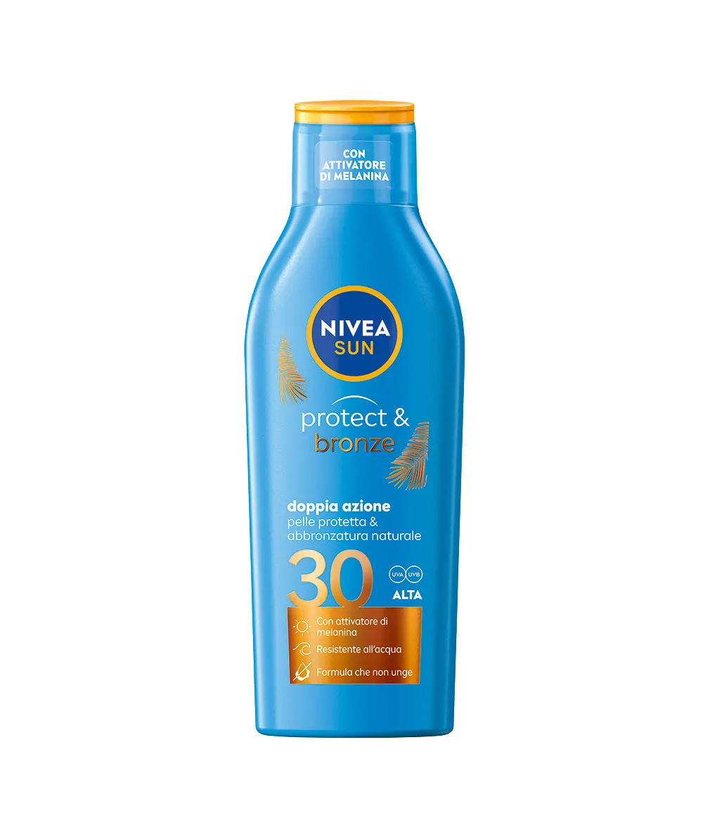 

Nivea Sun Sun Milk Protect & Bronze SPF 30 Защита от солнца