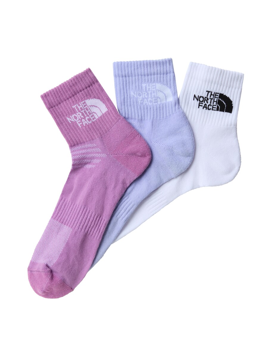 

Спортивные носки THE NORTH FACE, цвет Light blue/Orchid/White