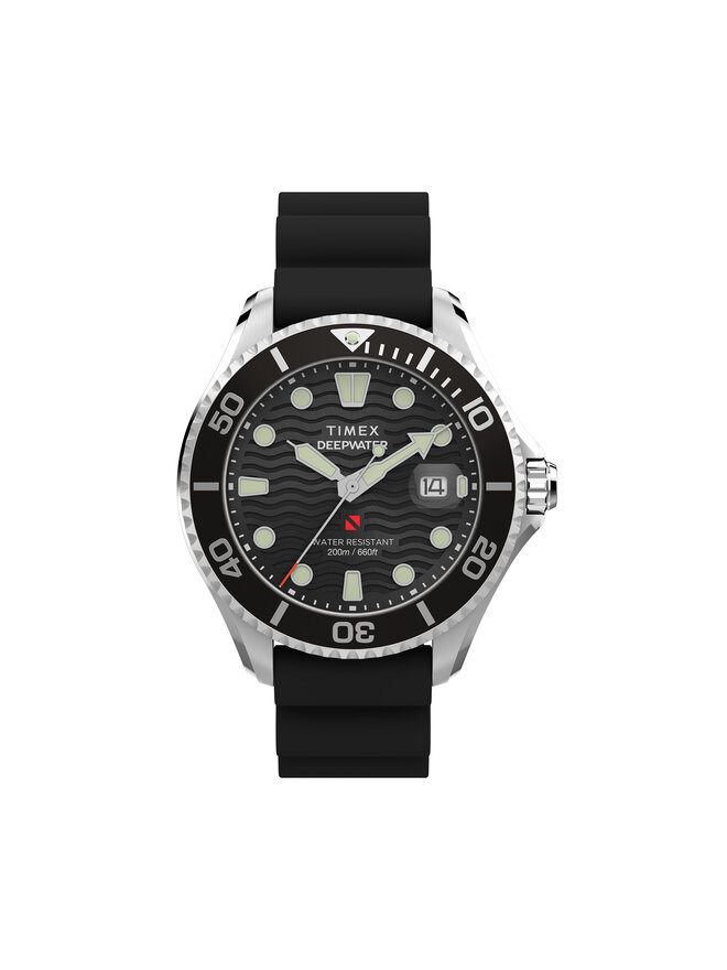 

Часы Deepwater Meridian TW2W81600 Timex, серебряный