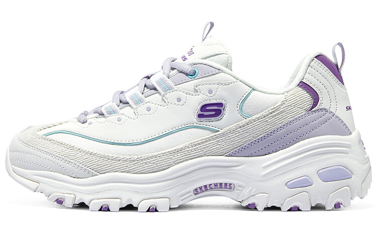 

Кроссовки Skechers D'LITES Chunky Женские, фиолетовый и белый