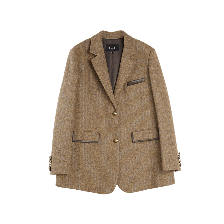 

ELLE Костюм женский Business Suits с кофейным воротником