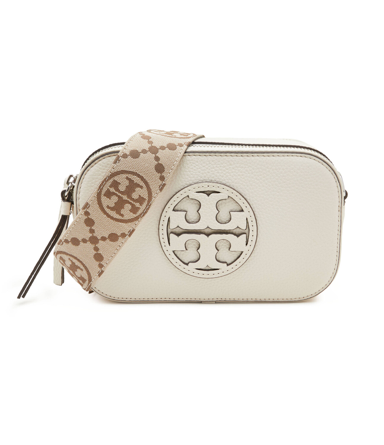 

Сумка через плечо TORY BURCH Miller Mini, кремовый