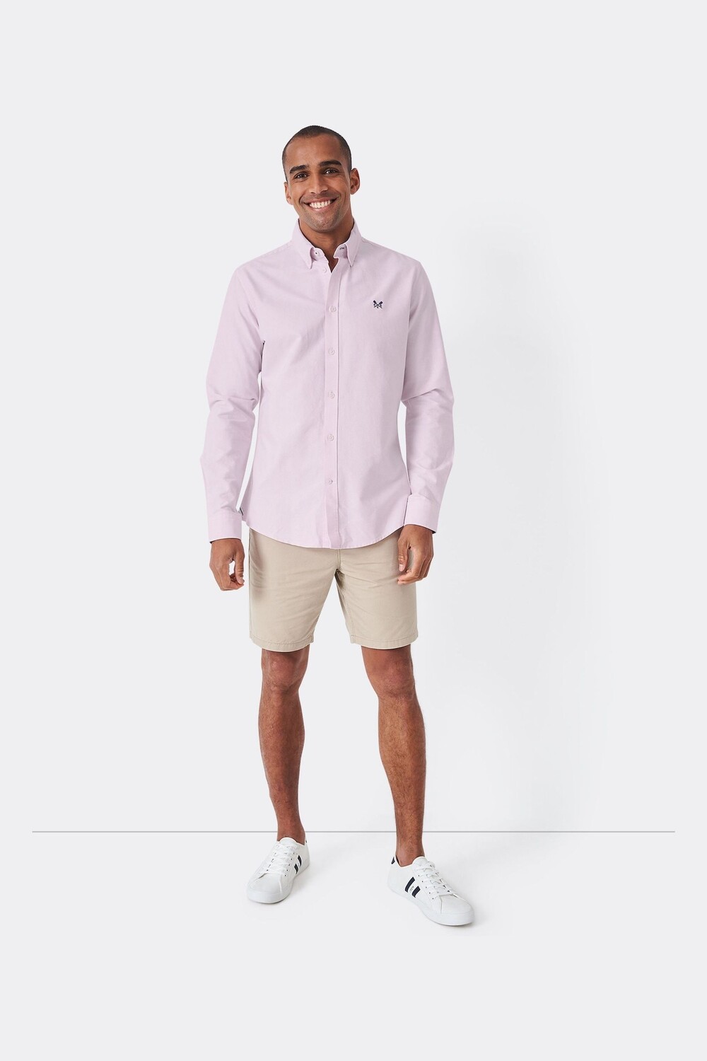 

Хлопчатобумажную рубашку Crew Clothing Company, розовый
