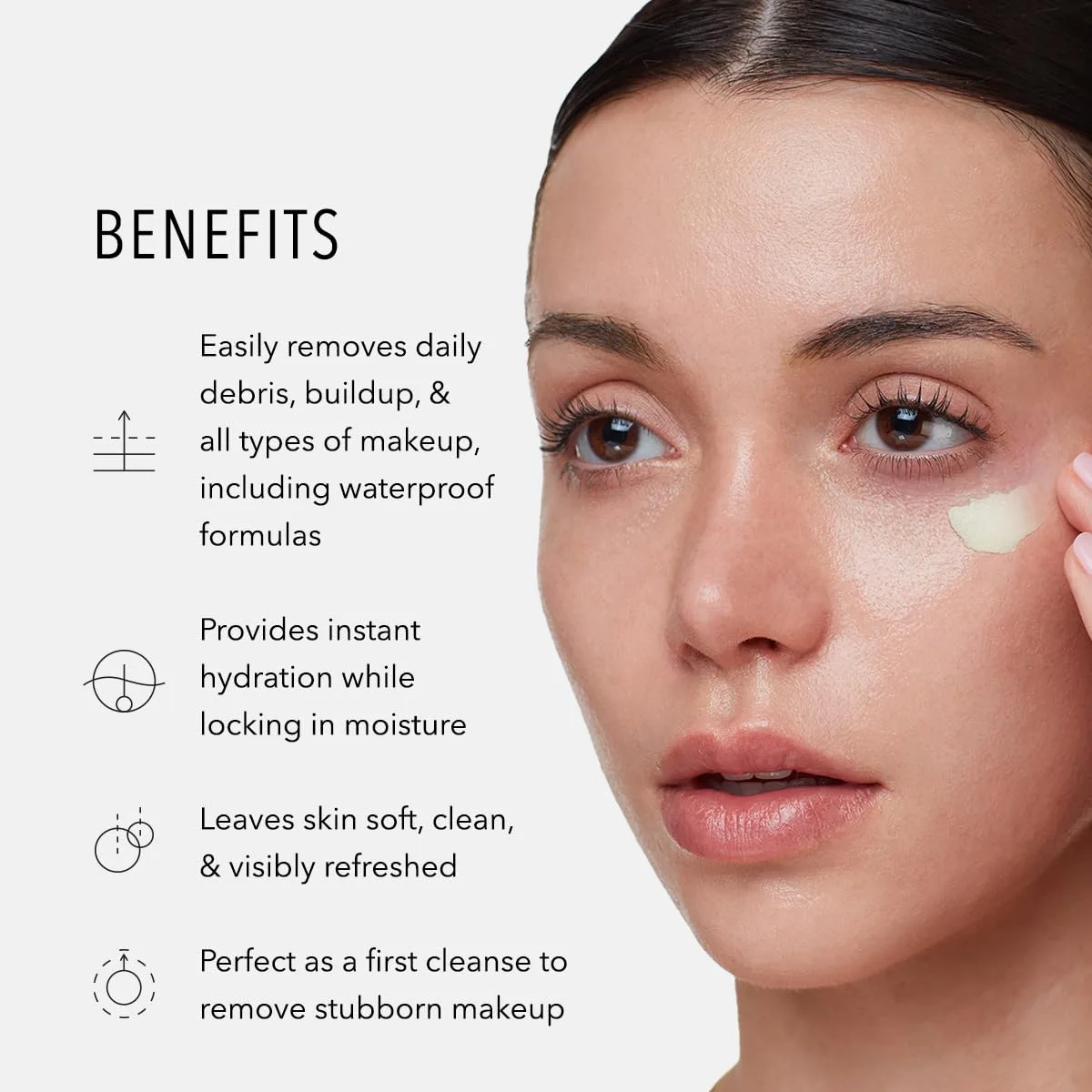 Бальзам для губ HydroPeptide Makeup Melt, Botanical Cleansing Balm, восстанавливает, смягчает и увлажняет губы, 95 мл. — фото 3
