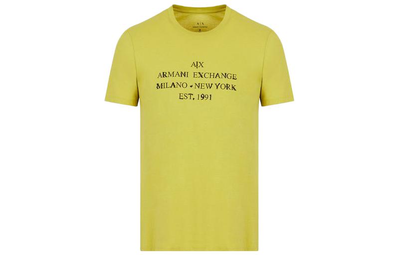 

Футболка мужская желтая ARMANI EXCHANGE