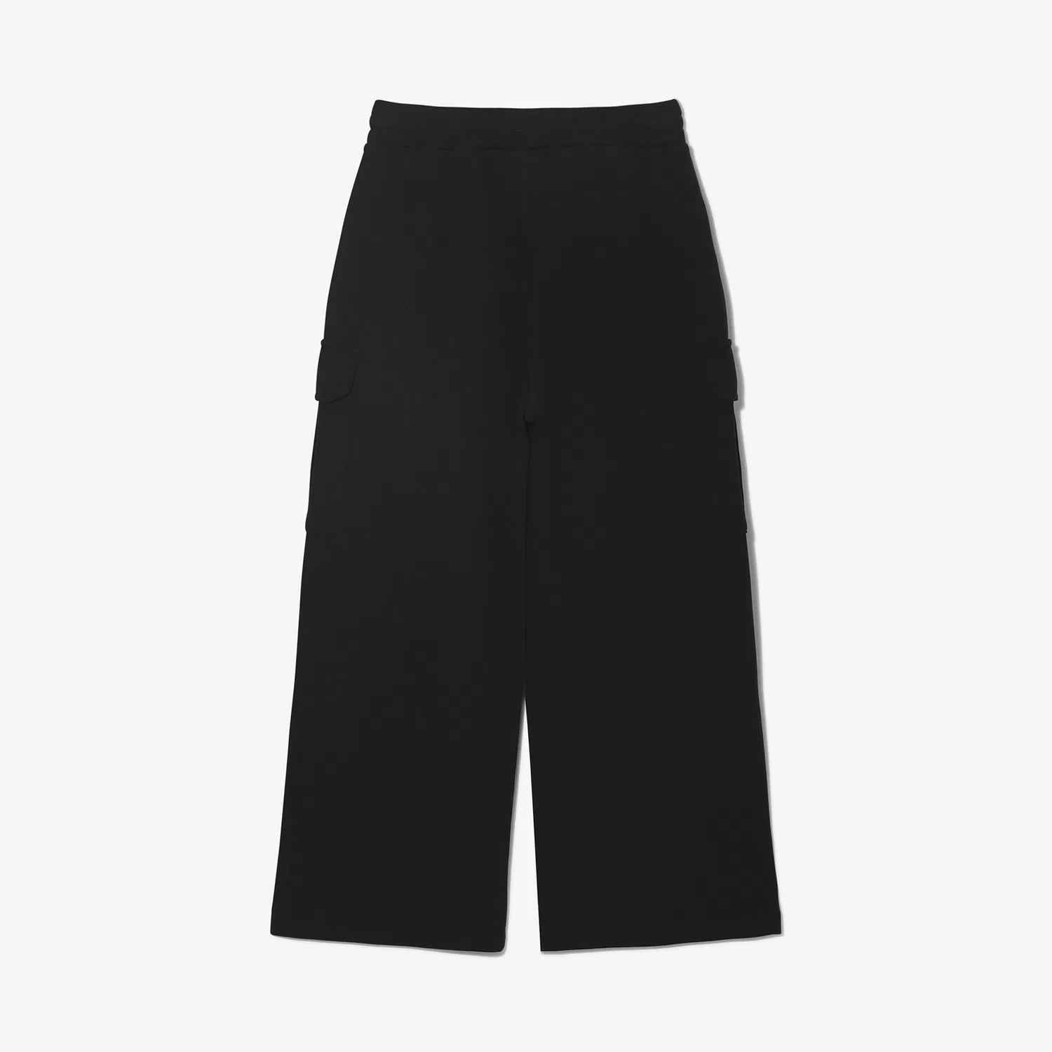 Детские широкие брюки карго чёрные от Fila Kids — фото 2