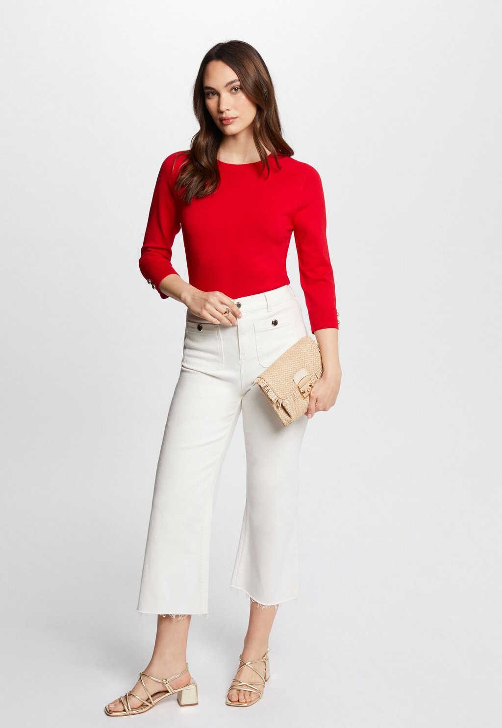 

Джемпер 3/4-LENGTH SLEEVES Morgan, красный