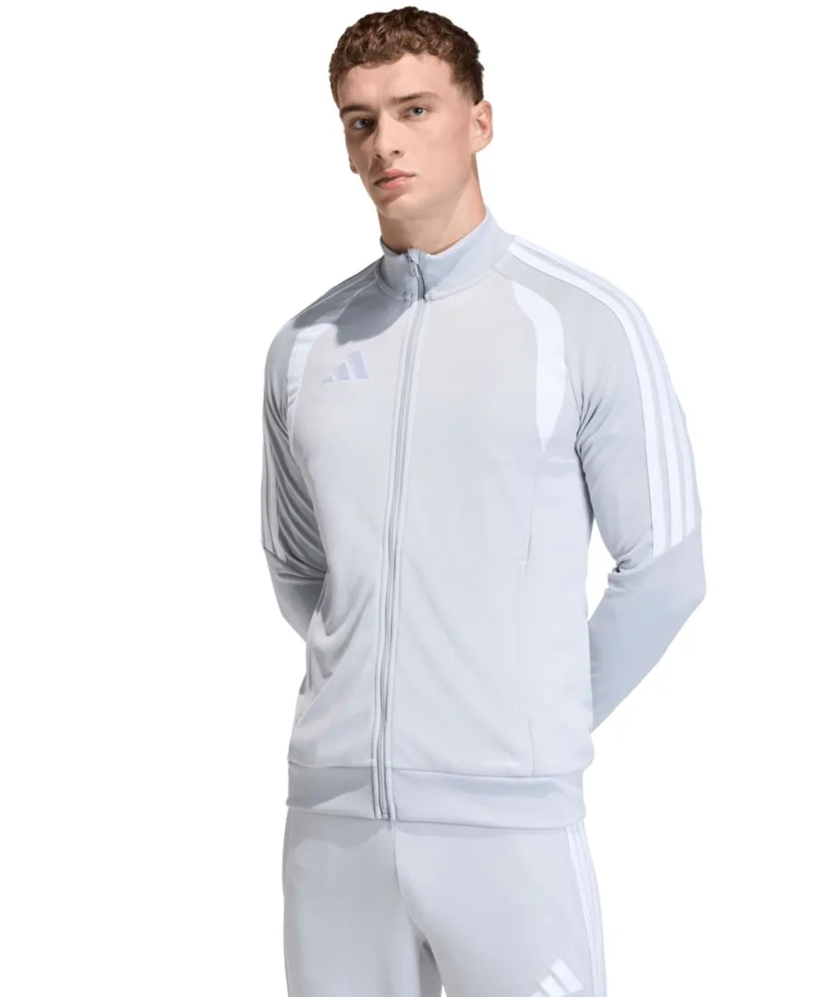 Мужская тренировочная куртка Tiro 26 League на молнии спереди Adidas, lite серый