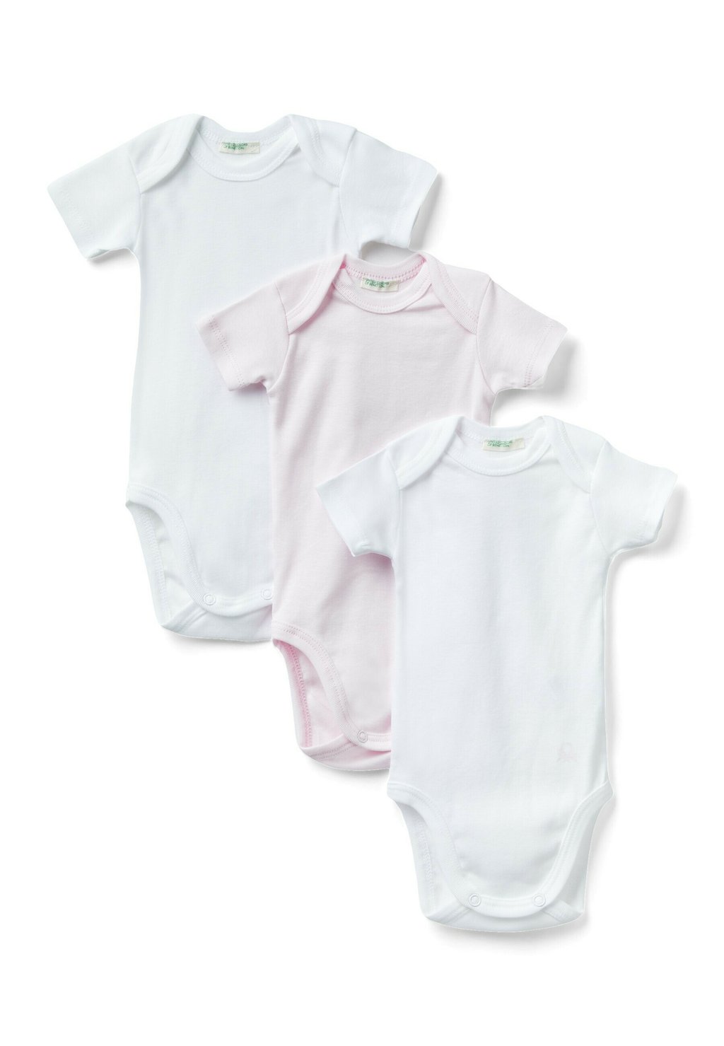 

Боди 3 PACK SOLID COLOR United Colors of Benetton, цвет light pink