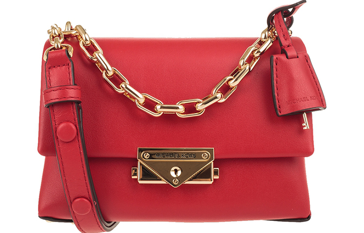 

MICHAEL KORS Кожаная женская сумка через плечо Cece Regular True Red