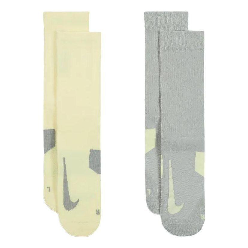 

Носки Nike Multiplier Logo Socks 'Beige Grey' SX7557-938, разноцветный