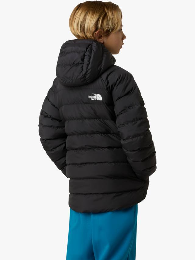 Детская двусторонняя куртка с капюшоном Perrito The North Face, Black/Pearl — фото 3